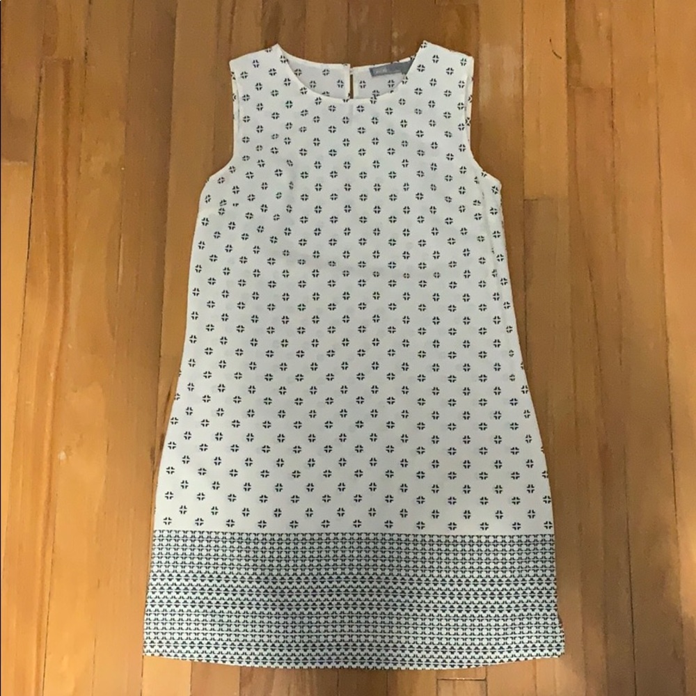 ASOS PETITE Shift Dress in Border Print